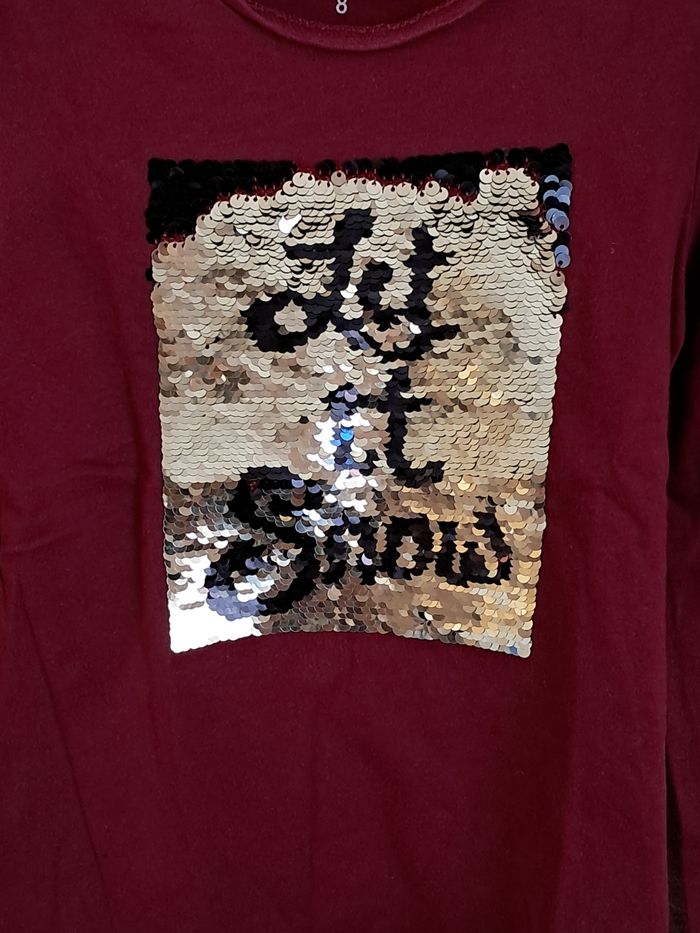 Tee-shirt LM fille 8 ans - photo numéro 2