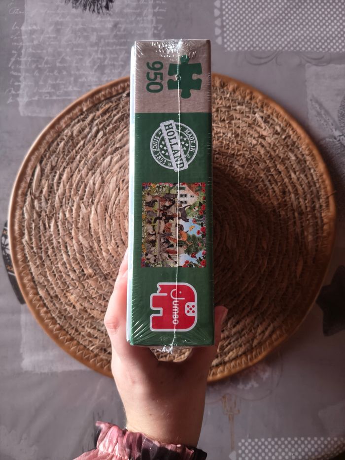 Puzzle 950 pièces Chats sur le banc - photo numéro 3