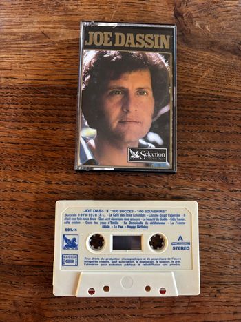Cassette audio Joe Dassin 100 succès 100 souvenirs nº4