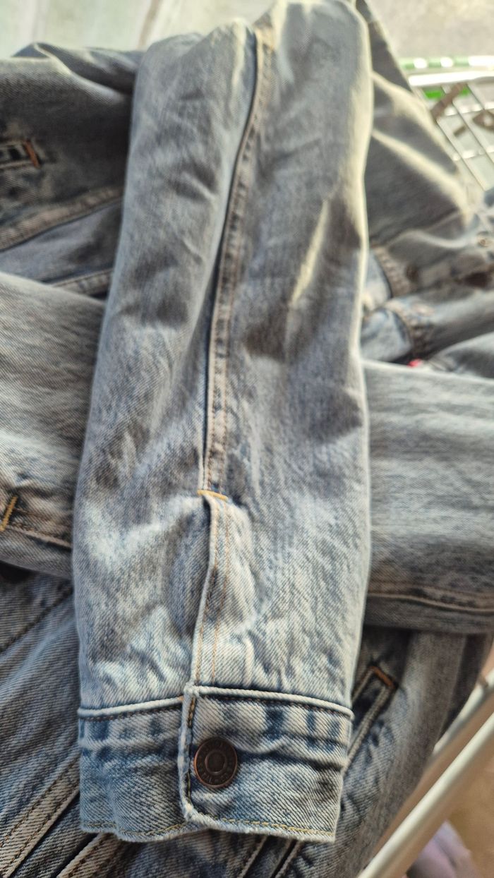 veste en jean Levi's sherpa - photo numéro 10