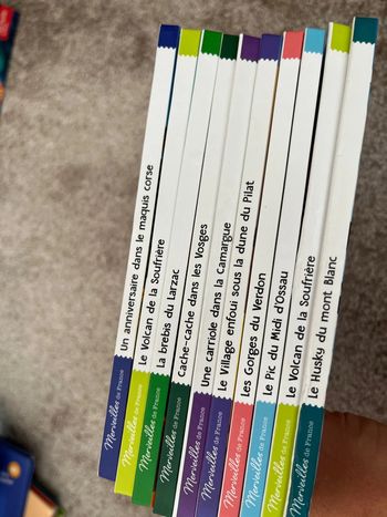 Lot livres merveilles de France