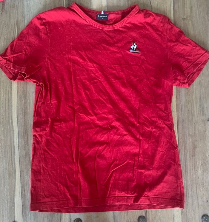 Lot 3  t-shirt le coq sportif - photo numéro 3