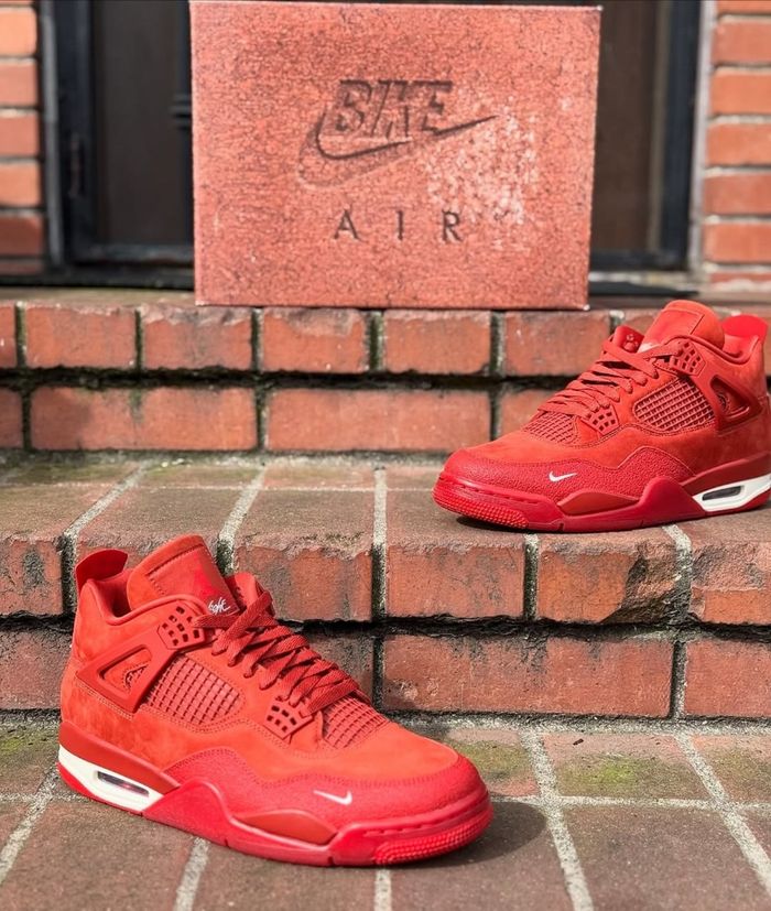 AIR JORDAN 4 BRICK BY BRICK  "AUTHENTIQUE " NO FAKE !! - photo numéro 4