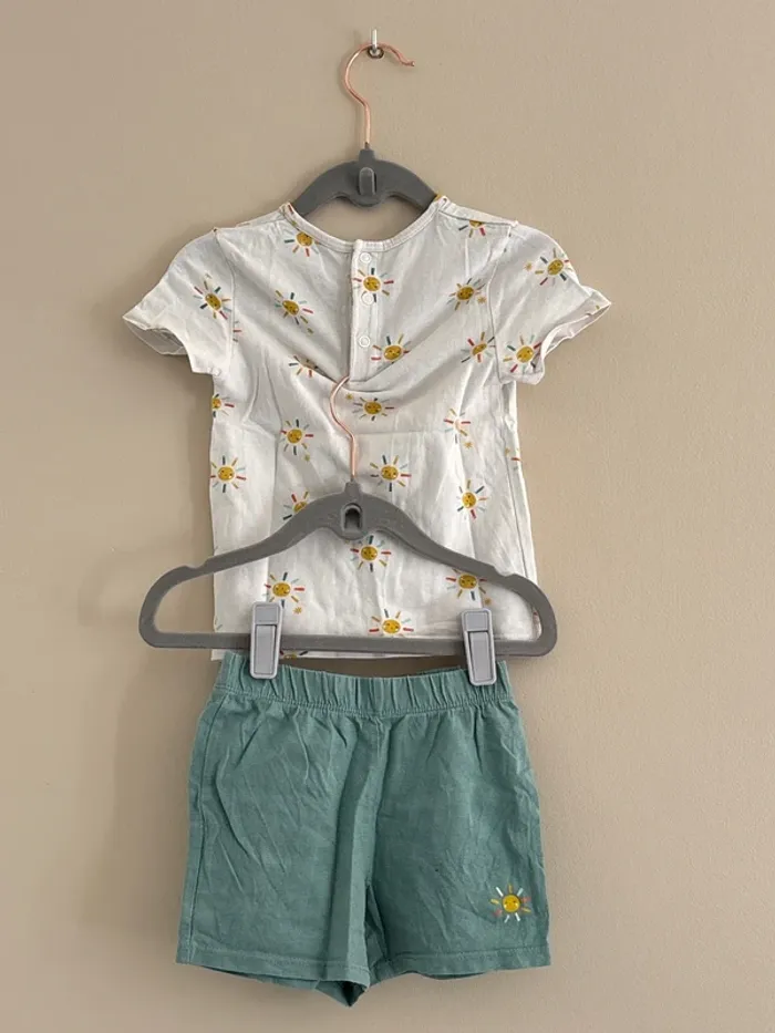 Pyjama short garçon Kiabi 12 mois - photo numéro 2