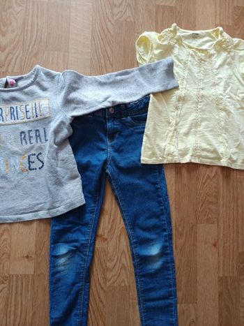 Jean tee shirt et pull