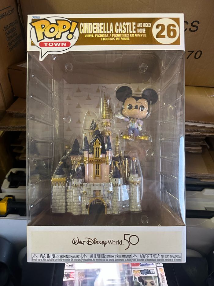 Figurine Funko Pop Town 26 Disney Cinderella Castle & Mickey Mouse