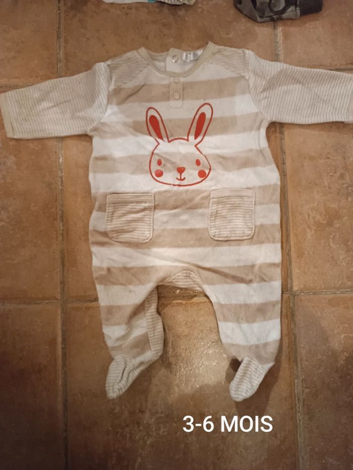 Pyjama garçon 3-6 MOIS