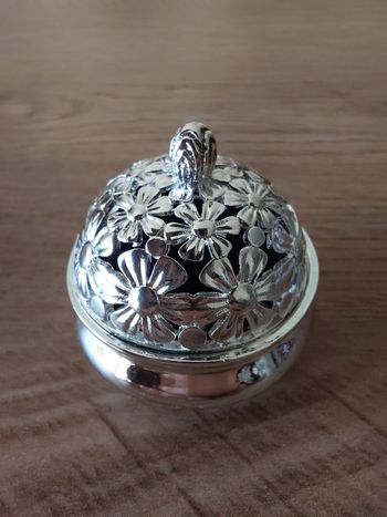 Porte encens + bobine encens parfum rose