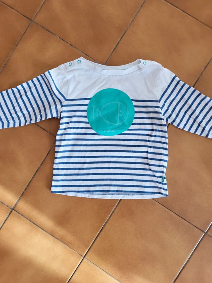 T shirt manches longues 18 mois obaibi