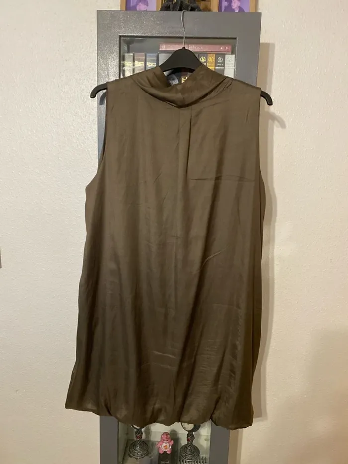 robe marron forme boule 52 M&S mode - photo numéro 6