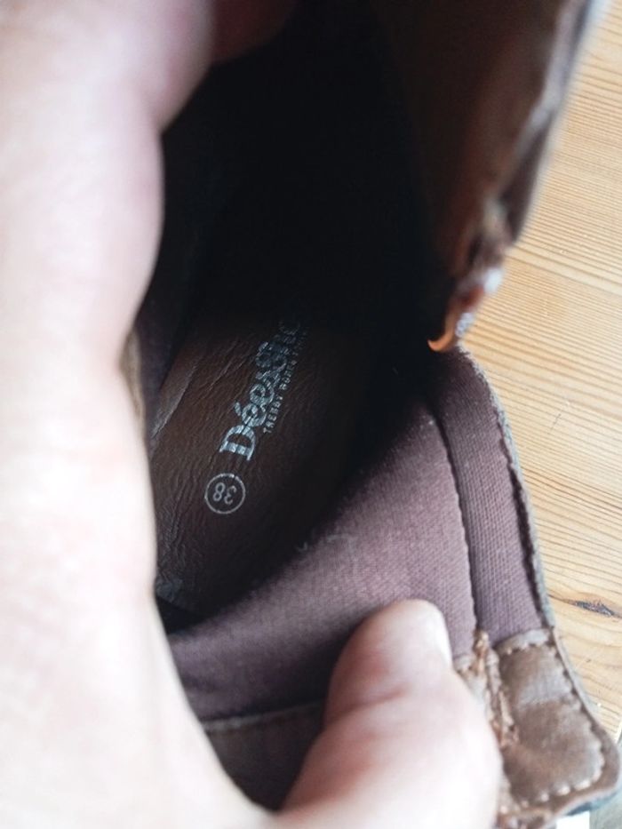 Bottines marron femme 38 - photo numéro 6