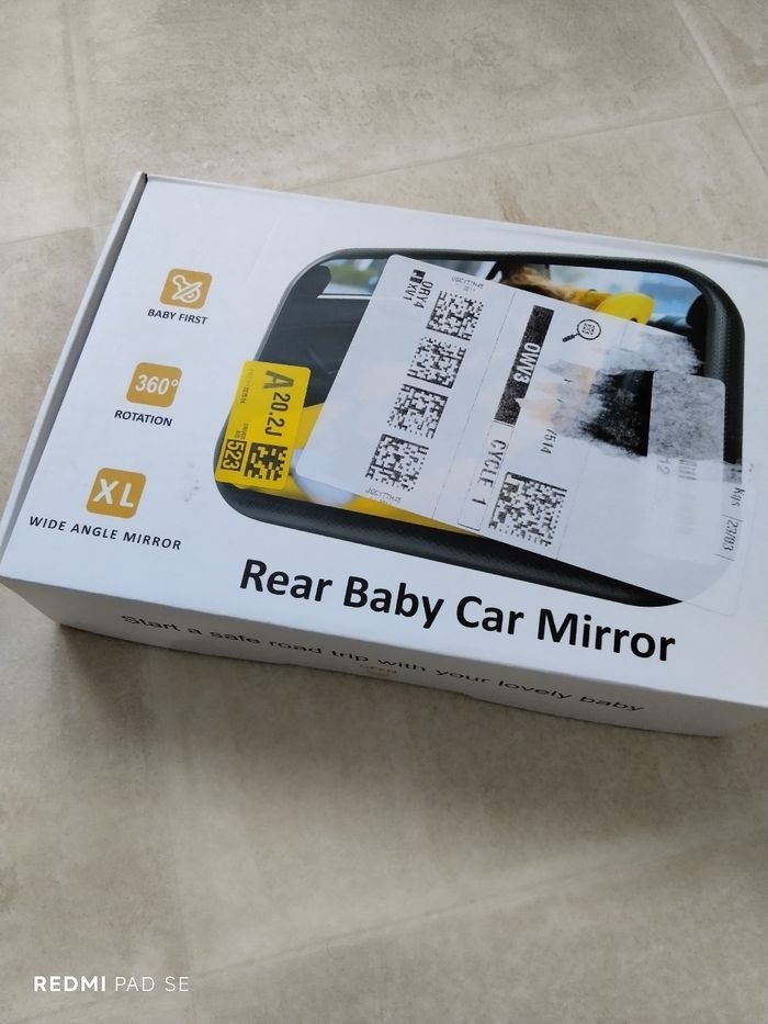 Miroir bébé pour voiture - photo numéro 3