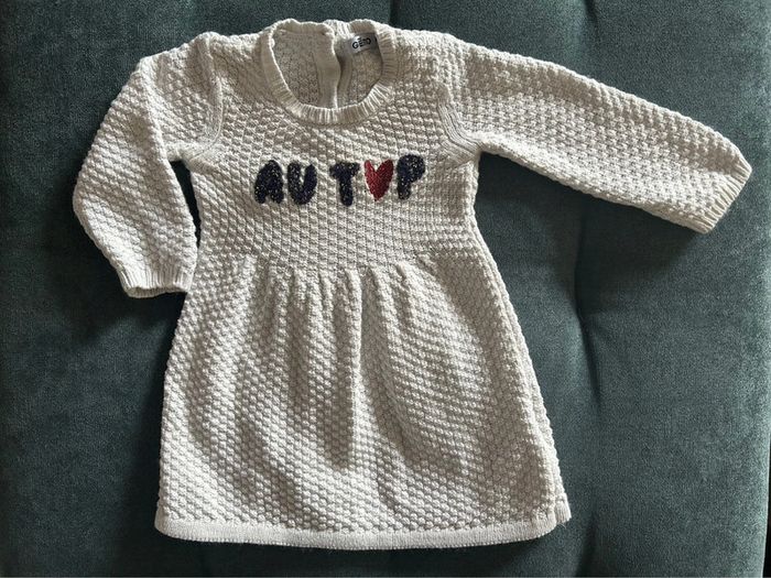 Robe manches longues gemo 6 mois