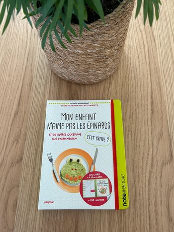 Livre Mon enfant n’aime pas les épinards