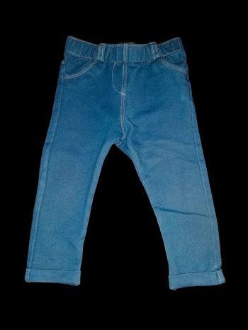Legging bleu taille 12 mois marque KIABI