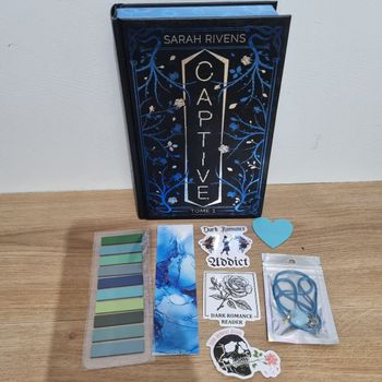 Box Captive 1 collector et ses goodies