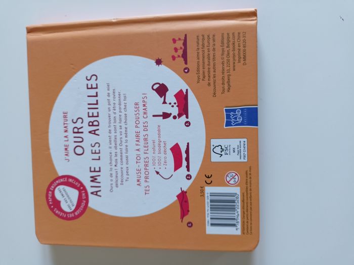 Ours aime les abeilles yoyo éditions - photo numéro 2