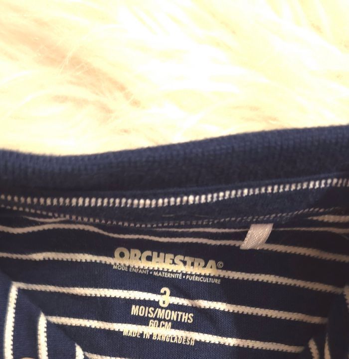 Neufs (non portés) 🤩😍🥰💙superbe ensemble salopette et polo 3 mois garçon 💙🥰😍 - photo numéro 4