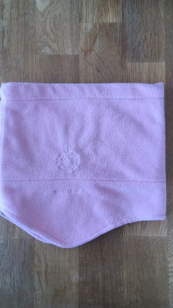 Tour de cou polaire rose