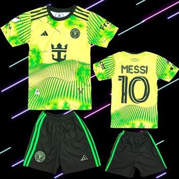 Ensemble maillot football Adidas Inter Miami Messi taille 10 ans
