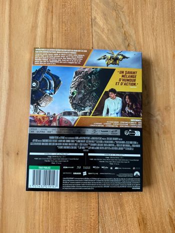 Transformers the Rise of beasts Blu ray et blu ray 4K