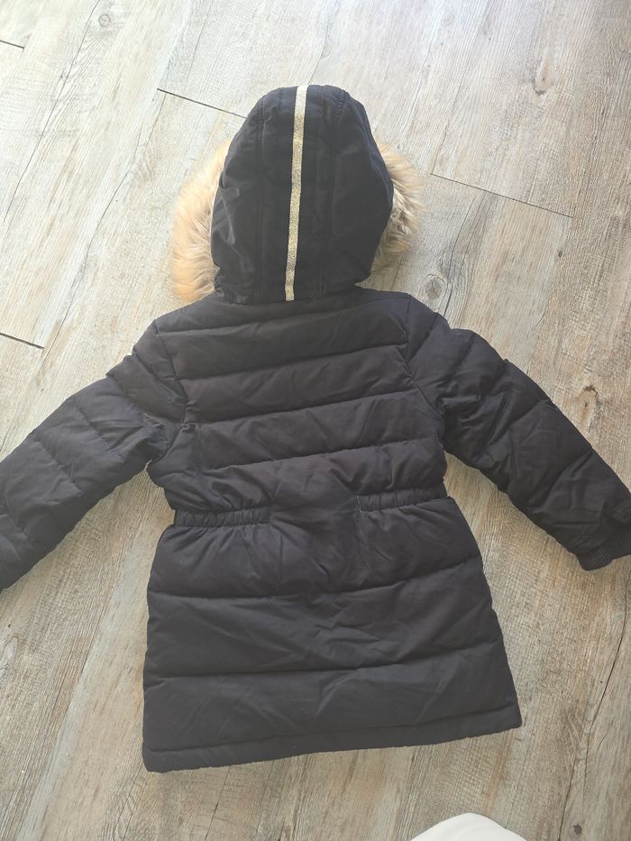Manteau - doudoune fille tao - tape a l'œil taille 5 ans noir - photo numéro 4