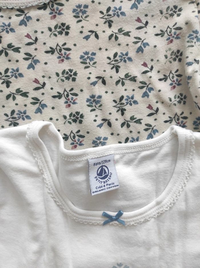Tee-shirts manches longues Petit Bateau 8 ans - photo numéro 2