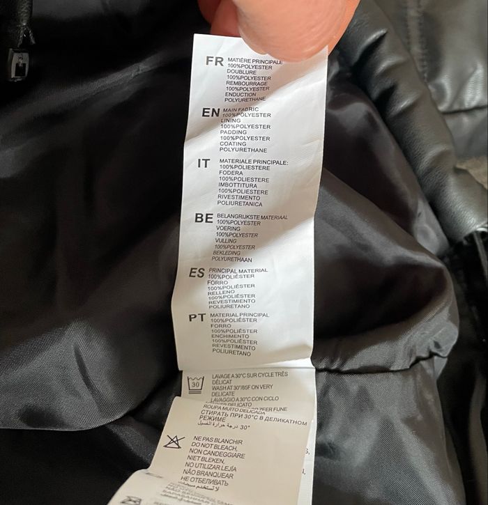 Veste Doudoune Matelassé Jennyfer Femme Taille M/38  Jennyfer Neuf vendu avec Étiquette - photo numéro 8