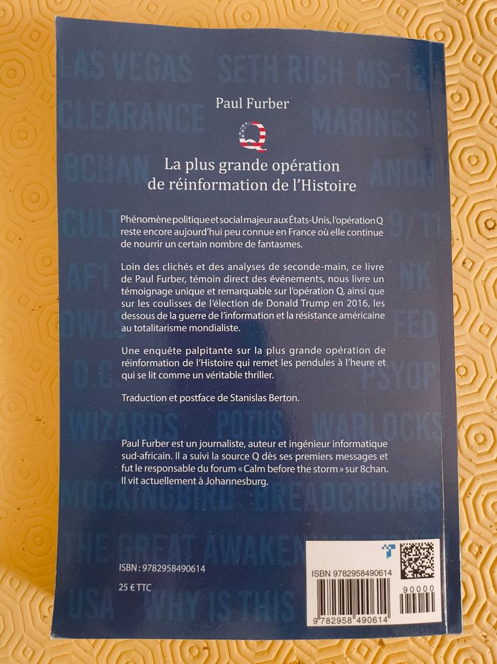 Q- La plus grande opération de réinformation de l'histoire de Paul Furber - photo numéro 2