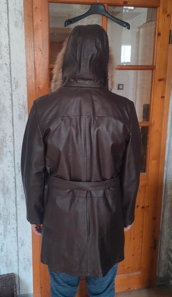 Veste en cuir véritable - photo numéro 10