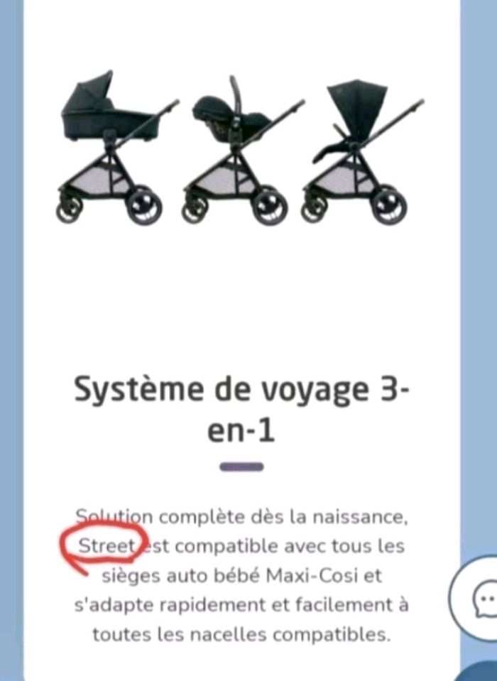 Adaptateur poussette Zelia 3 ou Street de bébé confort - photo numéro 3