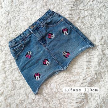 Jupe en jean Minnie