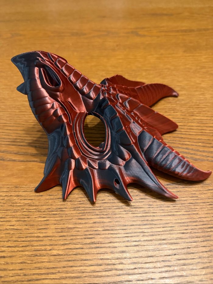 Masque décoratif dragon - photo numéro 5