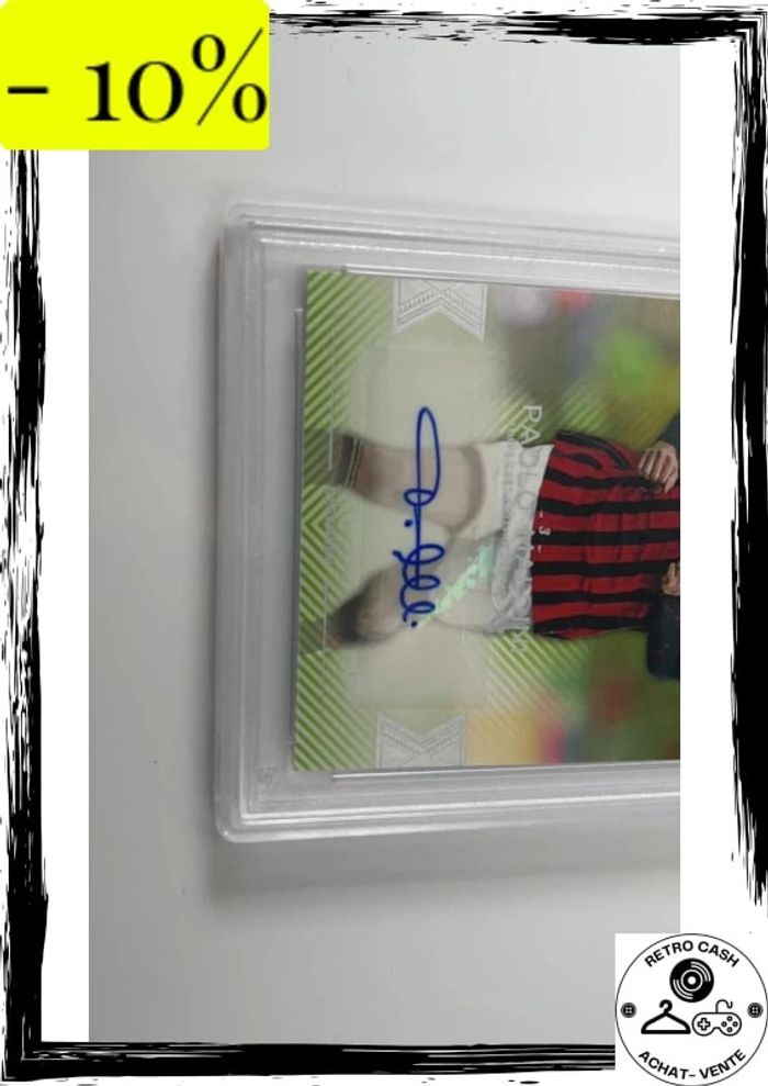 2015-16 Topps UEFA Champions League Showcase Paolo Maldini vert /150 psa 9 - photo numéro 3