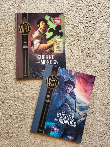 Lot 2 BD La Guerre des Mondes, comme neuves – Tomes 1 & 2 – Dobbs & Cifuentes