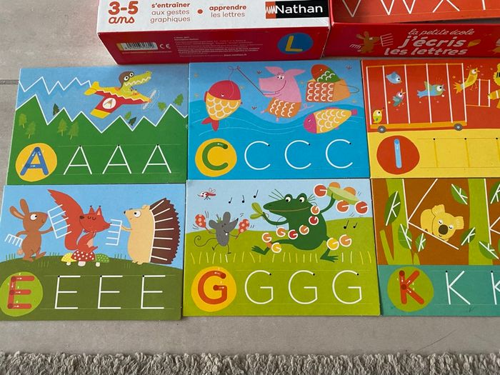 Jeu j’écris les lettres Nathan - photo numéro 2