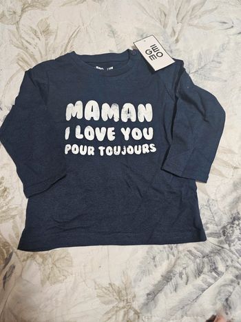 Tee-shirt manche longue gémo