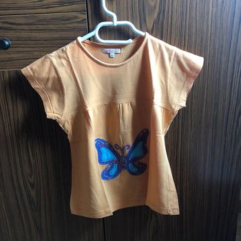 Tee shirt motif papillon