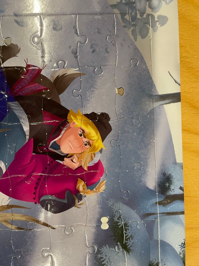 Mon livre puzzle reine des neiges - photo numéro 10