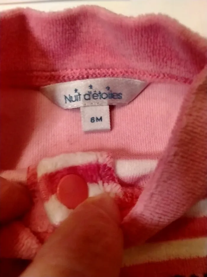 Lot de 2 pyjamas bébé Taille 6 mois - photo numéro 4