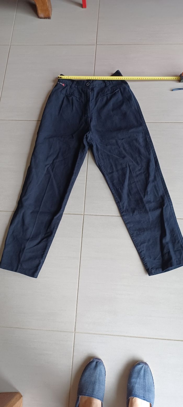 Pantalon bleu marine Cap Frehel