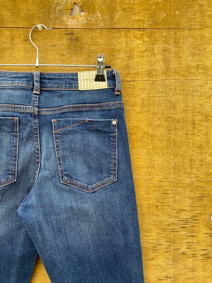 Jean skinny bleu brut Zara - photo numéro 2