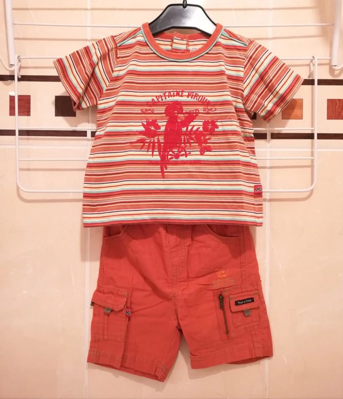 Ensemble d'été T24 mois - V92B - photo numéro 2