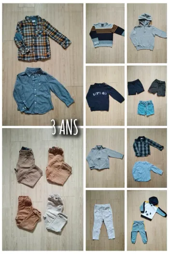 Vêtements garçon 3 ans