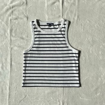 Débardeur noir et blanc - Taille XXS
