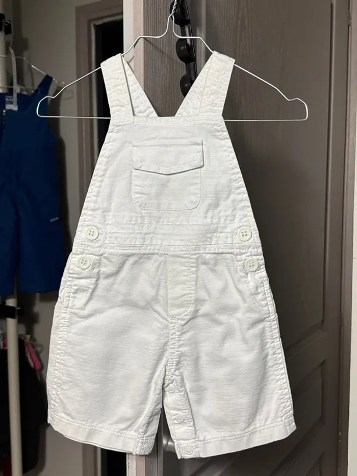 Salopette petit bateau 12 mois