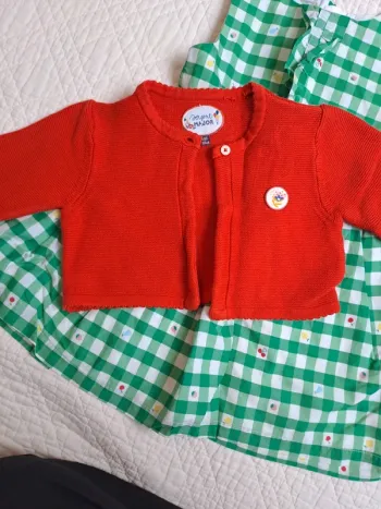 Ensemble Sergent major Robe et Gilet 4 ans