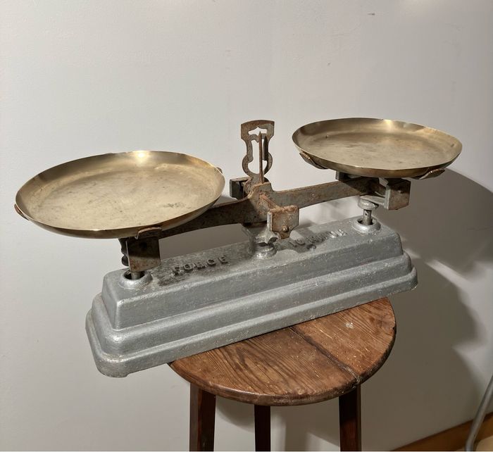 Vintage-Jolie balance d’épicerie-Force-10 kg