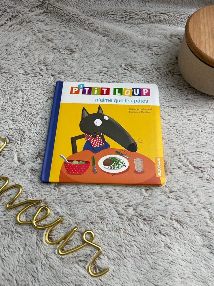 Livre - P’tit loup n’aime que les pâtes