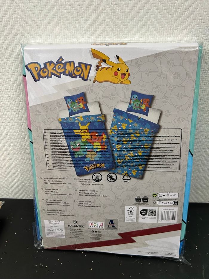 Parure De Lit Pokémon - Housse De Couette Pokémon - photo numéro 4
